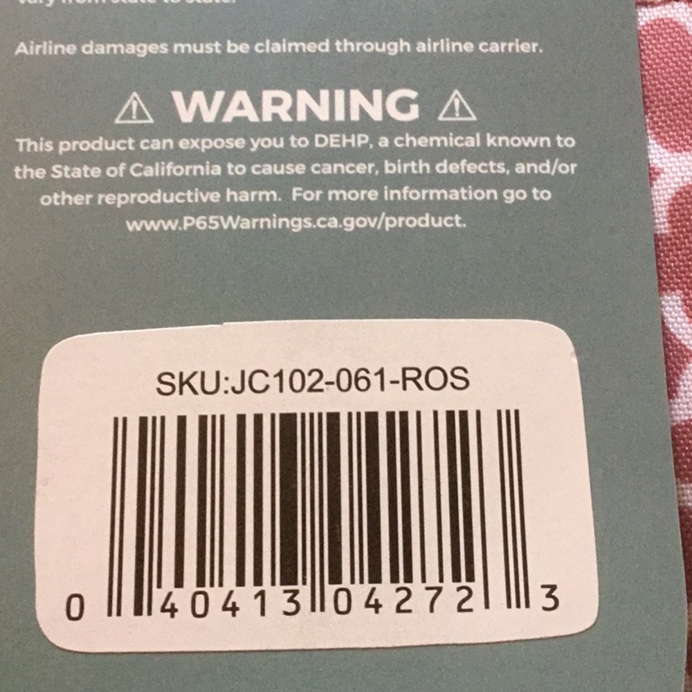 Jenni Chan Pink Geometric Tote Bag - Picture 6 of 13